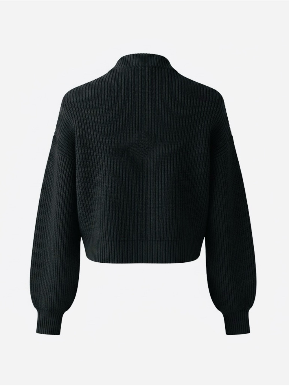 wonder nation Girl’s Black Cropped Button Cardigan Sweater - Youth Size 7/8 - Picture 3 of 4